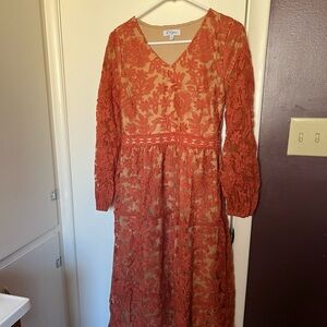 Anthropologie style boho dress